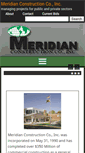 Mobile Screenshot of meridianconstructionco.com